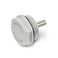 GN 738.1 Magnetic Plug Aluminum Resistant up to 180° C Blank